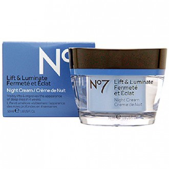 Bottes No7 Lift et Luminate Crème de nuit, 1.6 Fl. Oz.