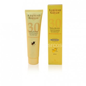 Anna Lotan Liquid Gold Tinted Moisturizing Day Cream SPF-30