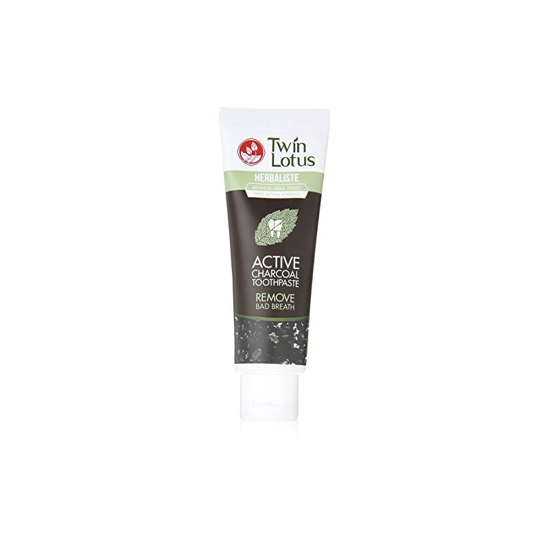 twin lotus active charcoal toothpaste