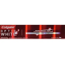 Colgate Blanc optique Dentifrice, Sparkling Mint, 6.3 Ounce (Pack of 6)