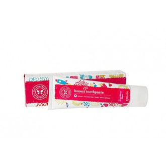 The Honest Company - Natural, Fluoride-Free Kids Toothpaste - Strawberry Blast, 6 oz