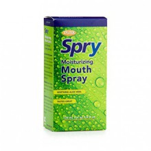 Spry Dental Defensa xilitol hidratante Boca Spray - Hierbabuena - 4.5 oz