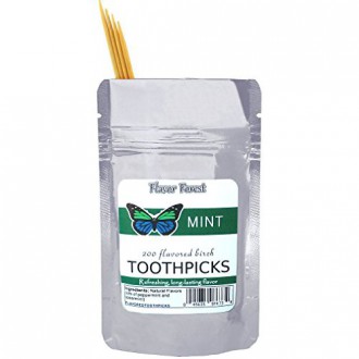 Mint Flavored Toothpicks 200CT