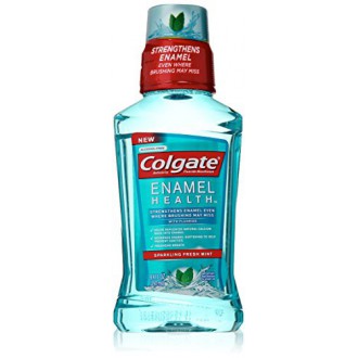 Colgate émail santé anticavité Fluoride Sparkling Fresh Mint Mouthwash, 8,5 Ounce