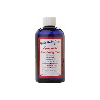 Ayurvédica oral Tirando de enjuague por Dale Audrey, canela, con Neem, mirra, clavo y aceite de orégano. 8 oz (1,5-Mes 1 cuchara