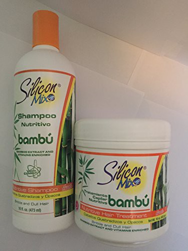 Great Combo!!! Silicon Mix Bambu Shampoo and Conditioner 16oz