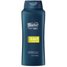 Suave Men 3-in-1 Hair & Body Wash Citrus Rush 28 oz (Pack of 3)