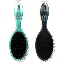 Beauticom (2 Pieces Combo Metallic Teal &amp; Metallic Black) Amazing démêlant Wet &amp; Dry Hair Brush Flexible SOIES Aucune do