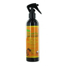 100% Pure Organic Carrot Argan Leave-In Conditioning Milk (pour les enfants) avec Jamaican ricin noir, l'huile de noix de coco e